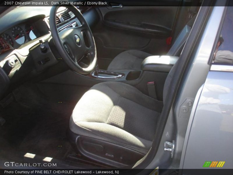 Dark Silver Metallic / Ebony Black 2007 Chevrolet Impala LS