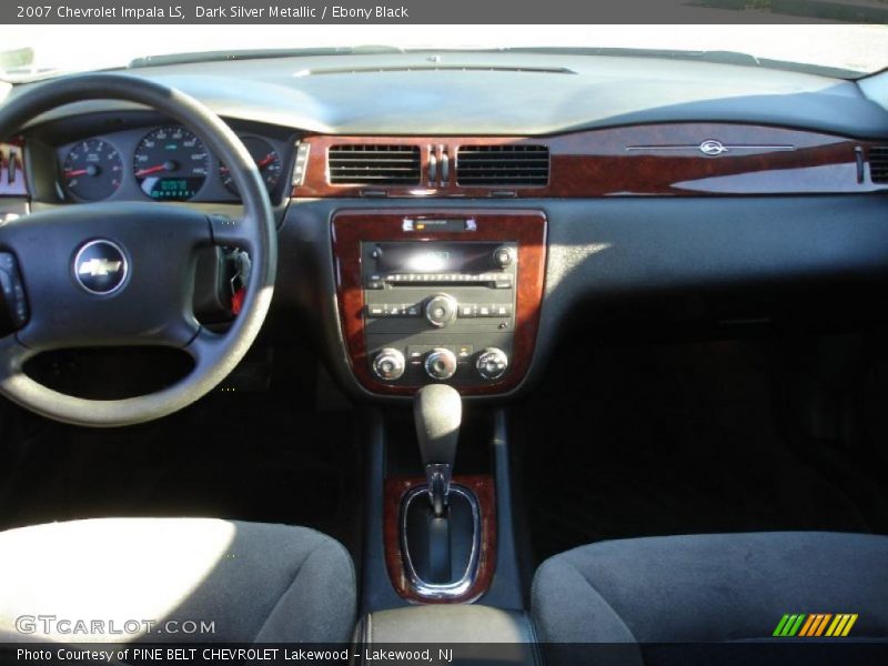 Dark Silver Metallic / Ebony Black 2007 Chevrolet Impala LS