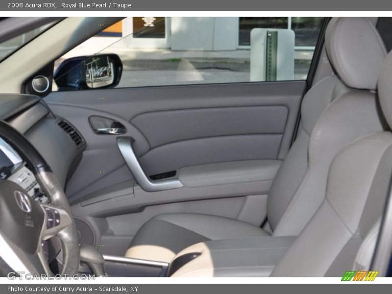 Royal Blue Pearl / Taupe 2008 Acura RDX