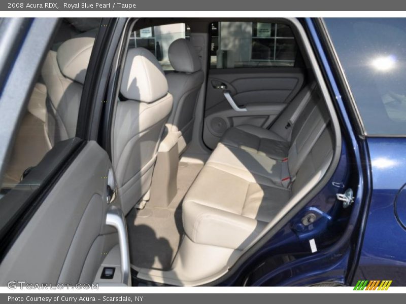 Royal Blue Pearl / Taupe 2008 Acura RDX