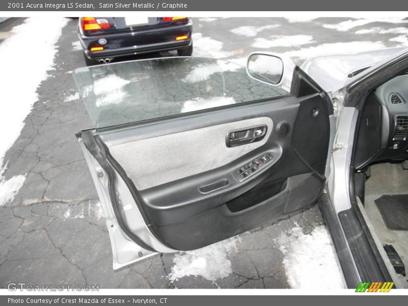 Satin Silver Metallic / Graphite 2001 Acura Integra LS Sedan