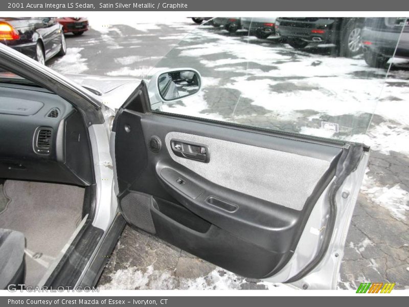 Satin Silver Metallic / Graphite 2001 Acura Integra LS Sedan
