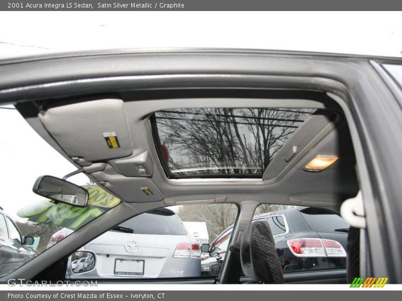 Satin Silver Metallic / Graphite 2001 Acura Integra LS Sedan