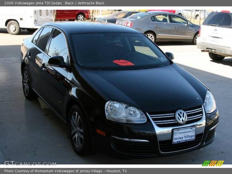 Black / Anthracite Black 2006 Volkswagen Jetta TDI Sedan