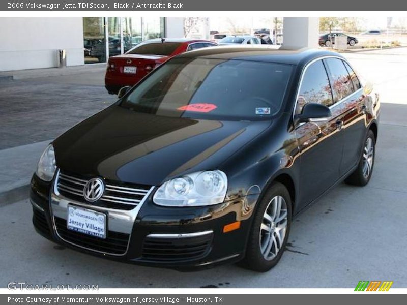 Black / Anthracite Black 2006 Volkswagen Jetta TDI Sedan