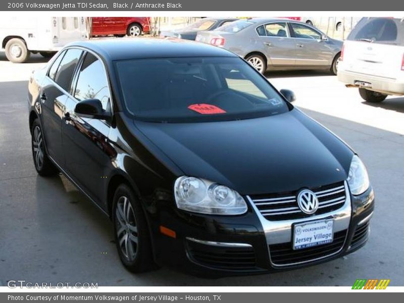 Black / Anthracite Black 2006 Volkswagen Jetta TDI Sedan