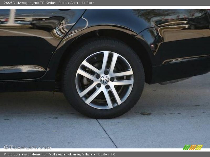 Black / Anthracite Black 2006 Volkswagen Jetta TDI Sedan