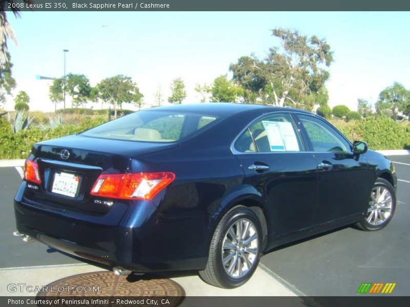 Black Sapphire Pearl / Cashmere 2008 Lexus ES 350