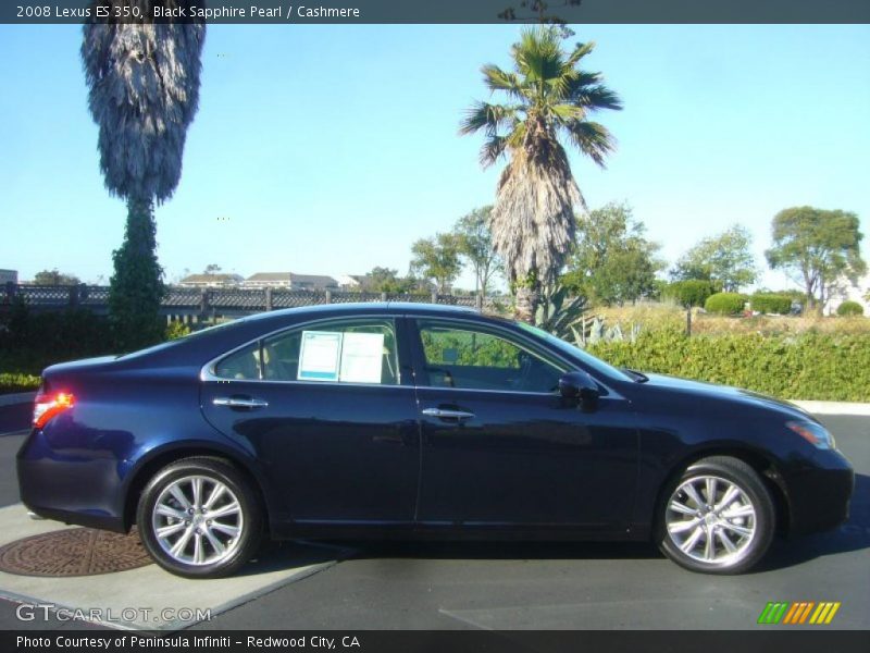 Black Sapphire Pearl / Cashmere 2008 Lexus ES 350