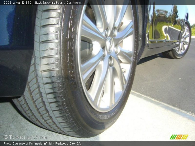 Black Sapphire Pearl / Cashmere 2008 Lexus ES 350