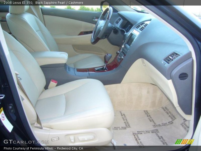 Black Sapphire Pearl / Cashmere 2008 Lexus ES 350