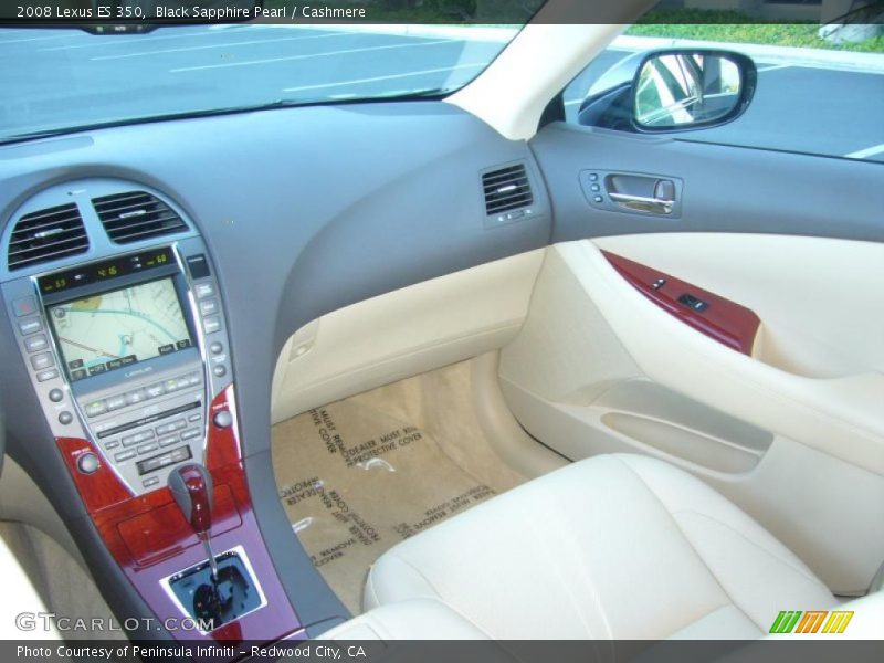 Black Sapphire Pearl / Cashmere 2008 Lexus ES 350
