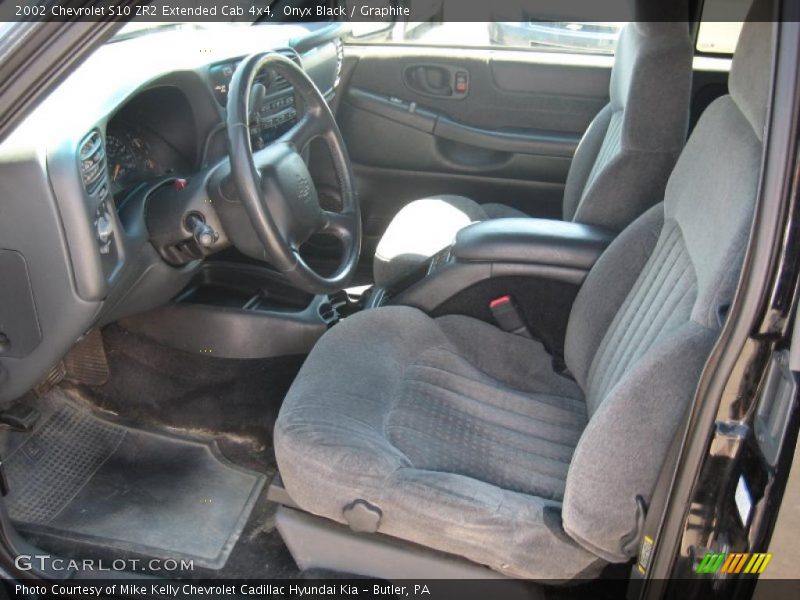 Onyx Black / Graphite 2002 Chevrolet S10 ZR2 Extended Cab 4x4