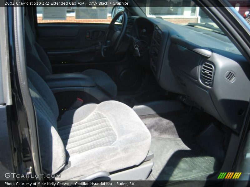 Onyx Black / Graphite 2002 Chevrolet S10 ZR2 Extended Cab 4x4