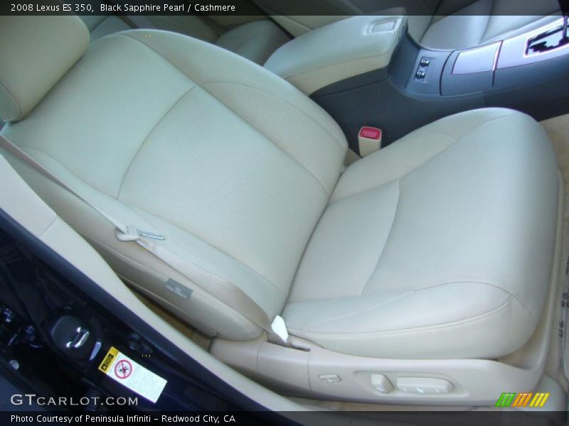 Black Sapphire Pearl / Cashmere 2008 Lexus ES 350