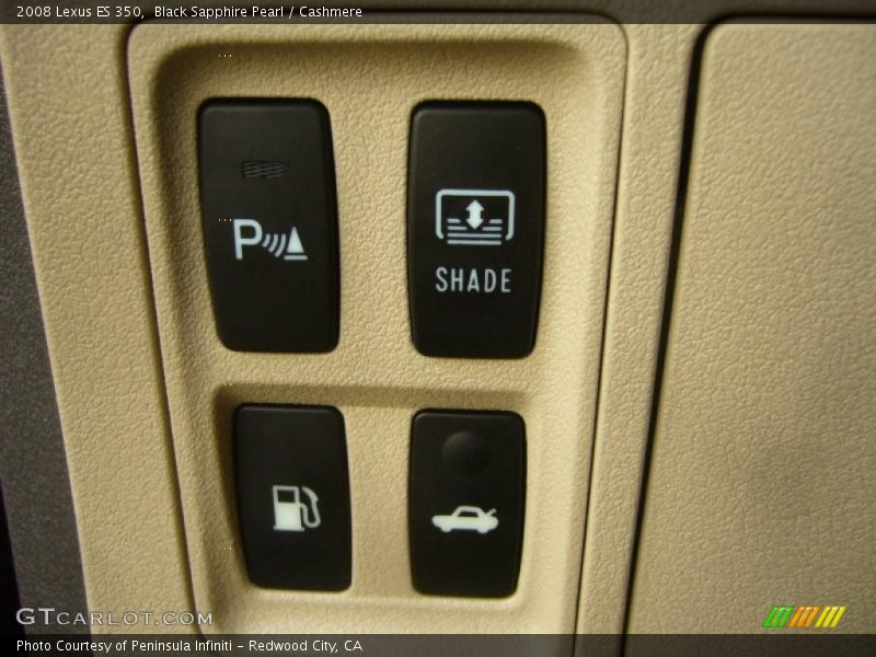 Black Sapphire Pearl / Cashmere 2008 Lexus ES 350
