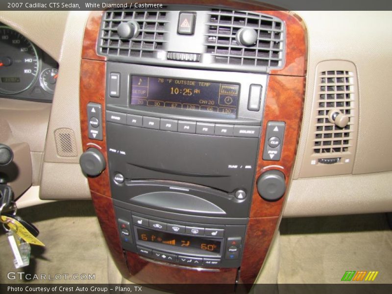 White Diamond / Cashmere 2007 Cadillac CTS Sedan