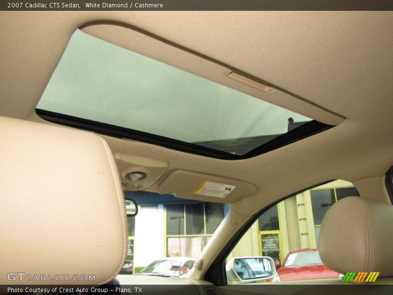 White Diamond / Cashmere 2007 Cadillac CTS Sedan