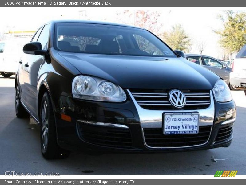 Black / Anthracite Black 2006 Volkswagen Jetta TDI Sedan