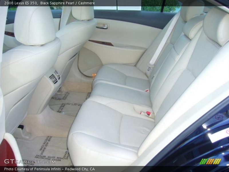 Black Sapphire Pearl / Cashmere 2008 Lexus ES 350