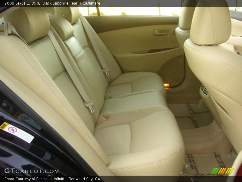Black Sapphire Pearl / Cashmere 2008 Lexus ES 350