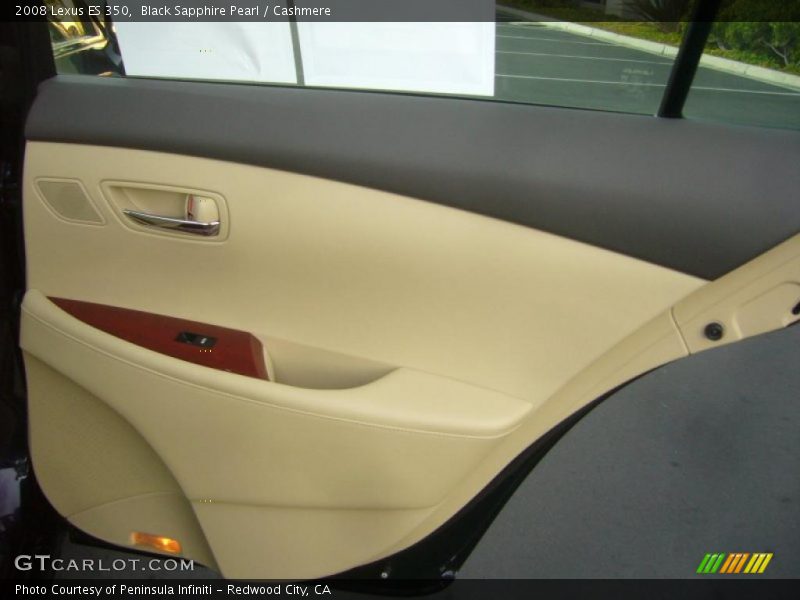 Black Sapphire Pearl / Cashmere 2008 Lexus ES 350