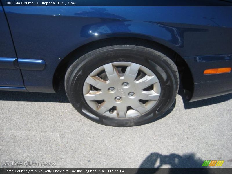Imperial Blue / Gray 2003 Kia Optima LX