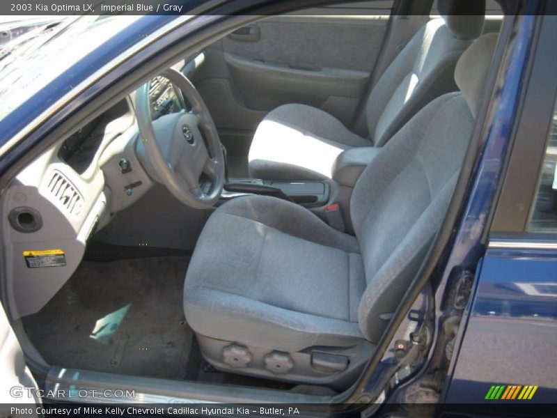 Imperial Blue / Gray 2003 Kia Optima LX