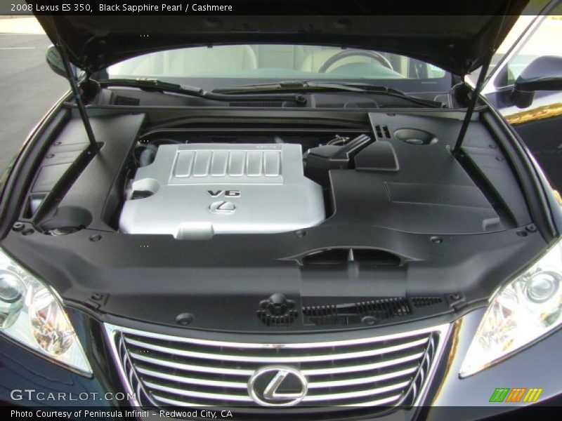 Black Sapphire Pearl / Cashmere 2008 Lexus ES 350