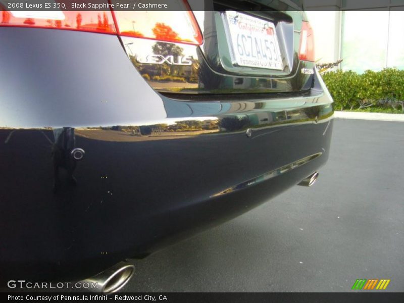 Black Sapphire Pearl / Cashmere 2008 Lexus ES 350