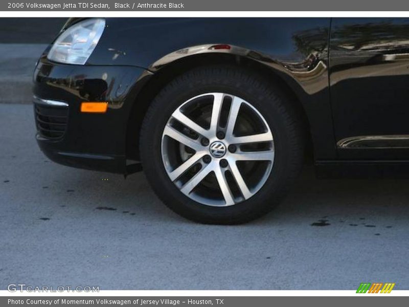 Black / Anthracite Black 2006 Volkswagen Jetta TDI Sedan