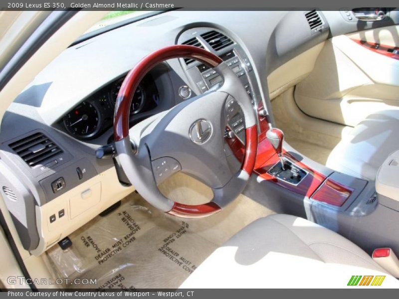 Golden Almond Metallic / Cashmere 2009 Lexus ES 350