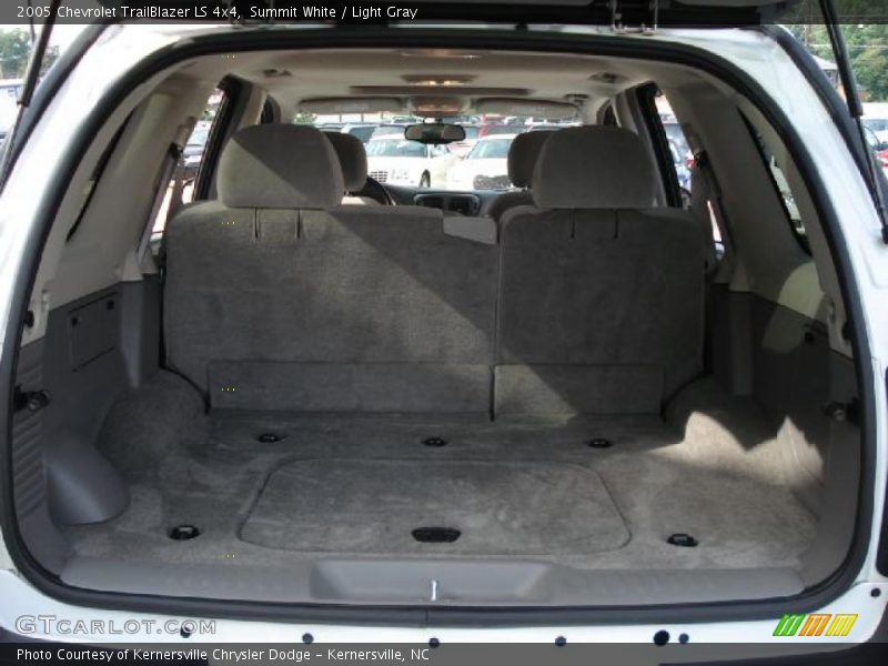 Summit White / Light Gray 2005 Chevrolet TrailBlazer LS 4x4