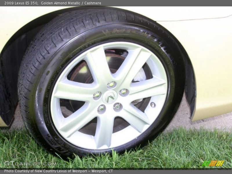Golden Almond Metallic / Cashmere 2009 Lexus ES 350