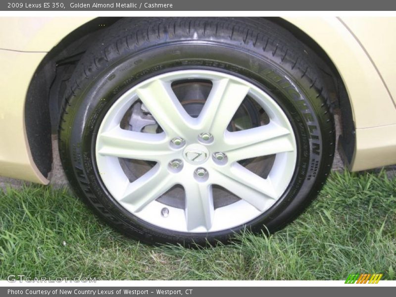 Golden Almond Metallic / Cashmere 2009 Lexus ES 350