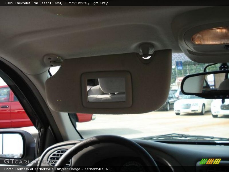 Summit White / Light Gray 2005 Chevrolet TrailBlazer LS 4x4