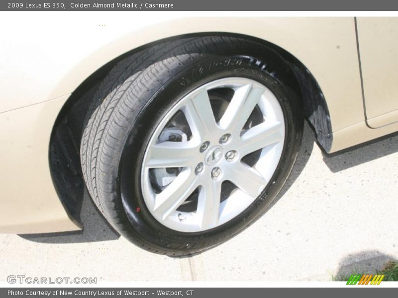 Golden Almond Metallic / Cashmere 2009 Lexus ES 350