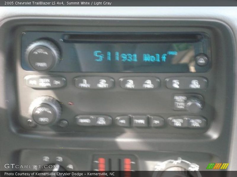 Summit White / Light Gray 2005 Chevrolet TrailBlazer LS 4x4