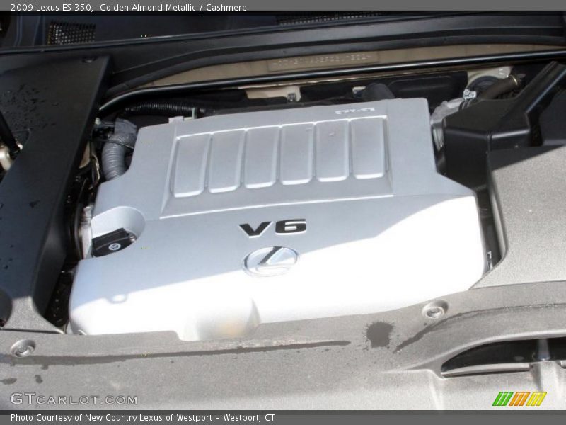 Golden Almond Metallic / Cashmere 2009 Lexus ES 350