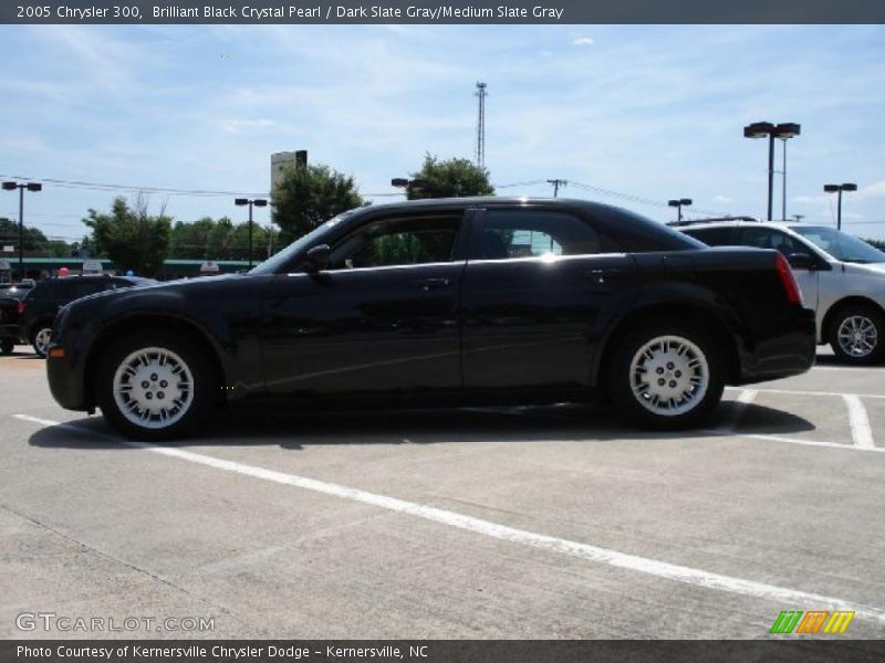 Brilliant Black Crystal Pearl / Dark Slate Gray/Medium Slate Gray 2005 Chrysler 300