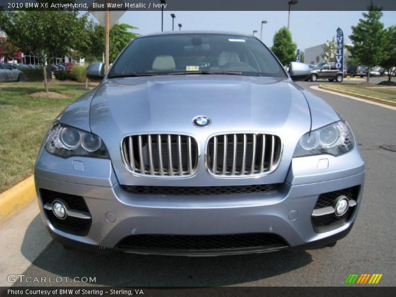 Blue Water Metallic / Ivory 2010 BMW X6 ActiveHybrid