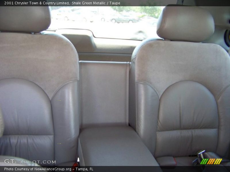 Shale Green Metallic / Taupe 2001 Chrysler Town & Country Limited