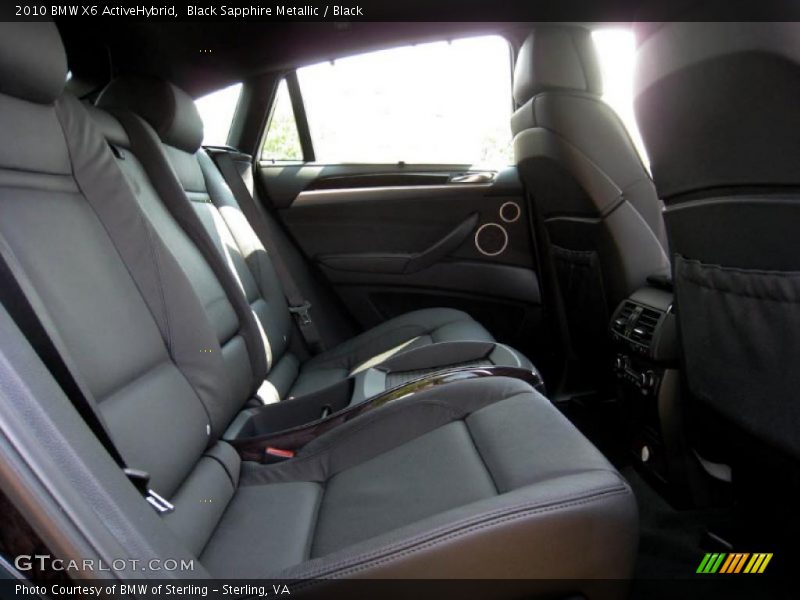 Black Sapphire Metallic / Black 2010 BMW X6 ActiveHybrid