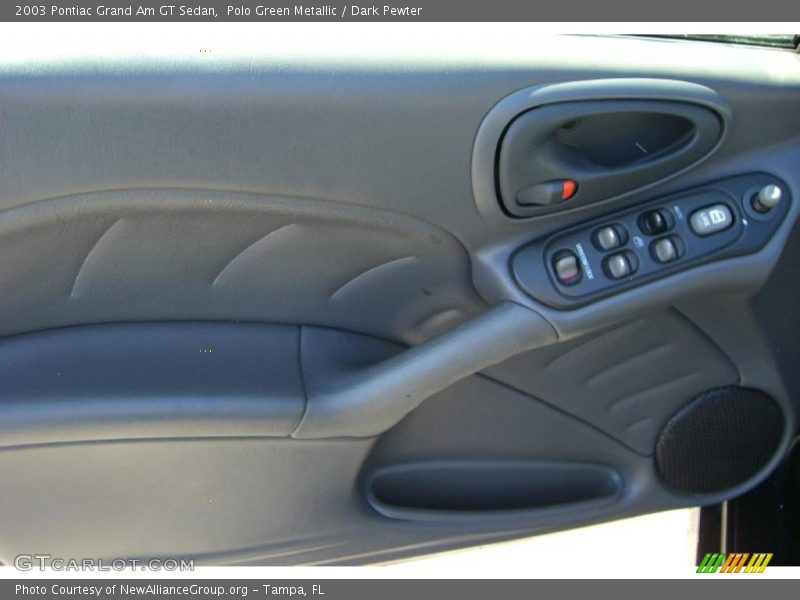 Polo Green Metallic / Dark Pewter 2003 Pontiac Grand Am GT Sedan