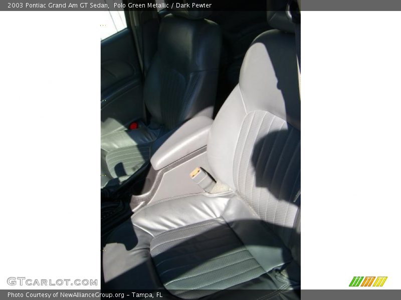 Polo Green Metallic / Dark Pewter 2003 Pontiac Grand Am GT Sedan