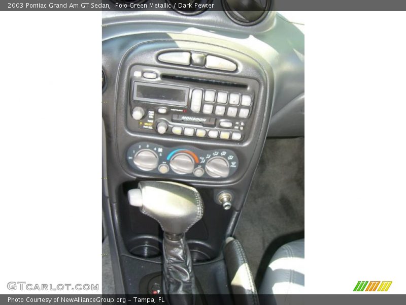 Polo Green Metallic / Dark Pewter 2003 Pontiac Grand Am GT Sedan