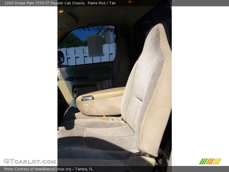 Flame Red / Tan 1999 Dodge Ram 2500 ST Regular Cab Chassis