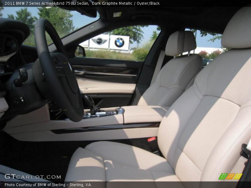 Dark Graphite Metallic / Oyster/Black 2011 BMW 7 Series ActiveHybrid 750Li Sedan