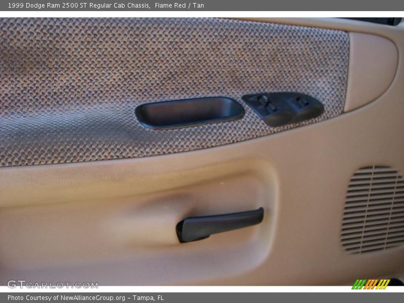 Flame Red / Tan 1999 Dodge Ram 2500 ST Regular Cab Chassis