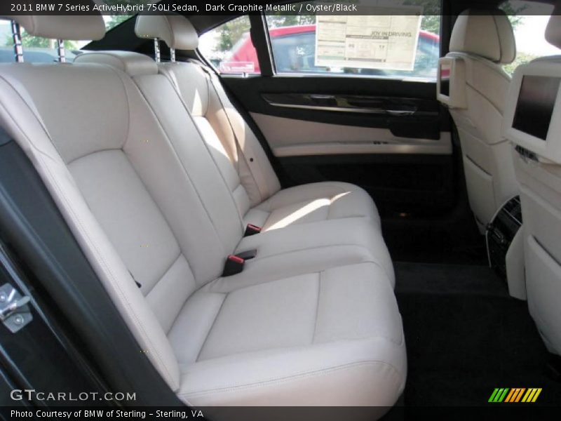 Dark Graphite Metallic / Oyster/Black 2011 BMW 7 Series ActiveHybrid 750Li Sedan